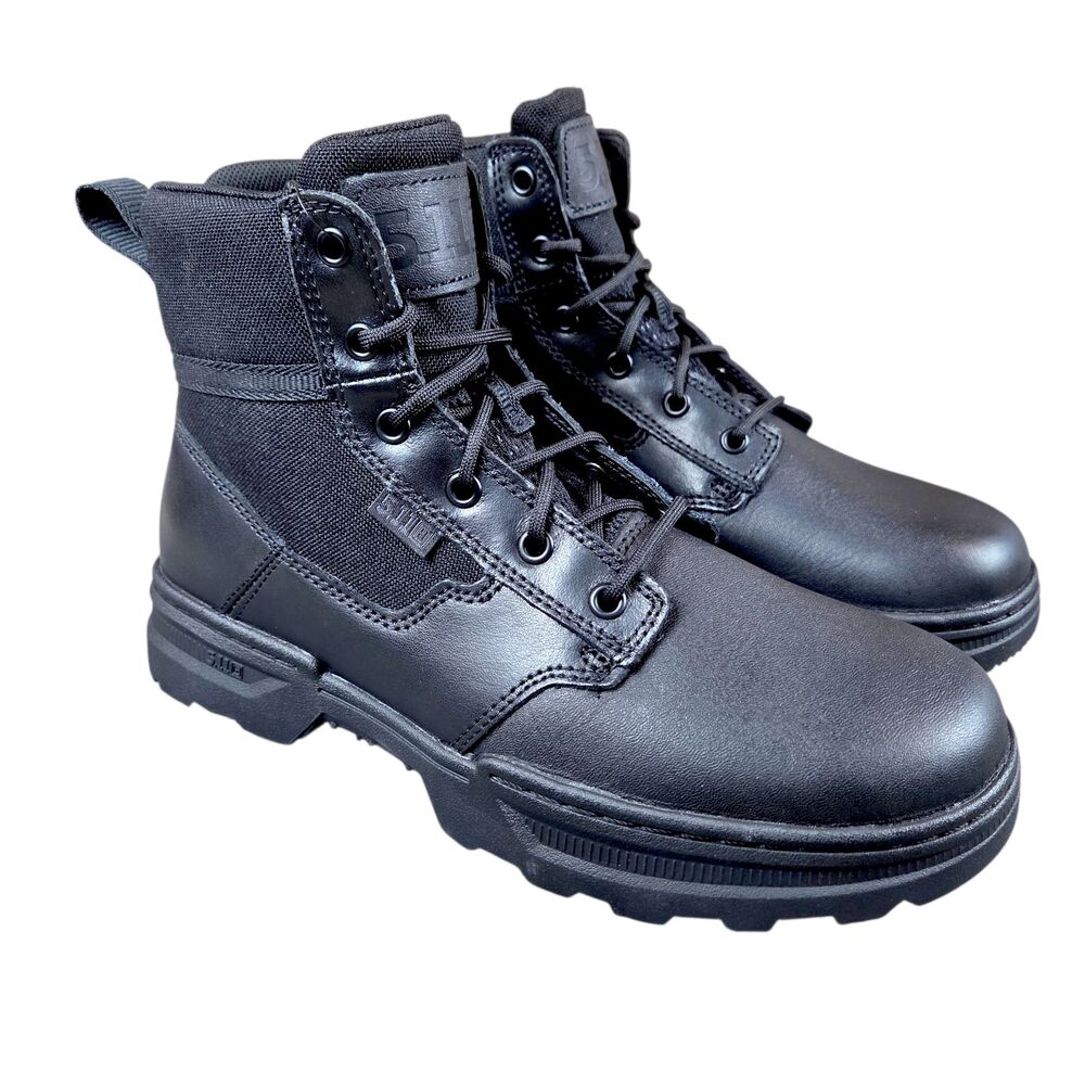 5.11 Tactical 12497 SPEED 4.0 6" Combat Boots Black Lace Up Duty Mens Size 9 R